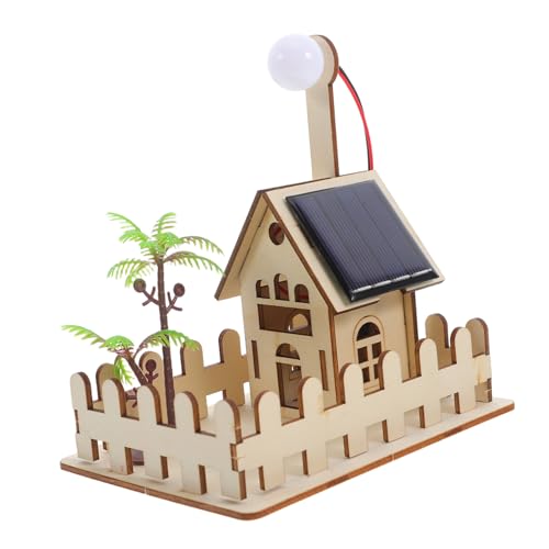 HOMOCONO Kit Científico De Lámpara Solar DIY para Jardín Materiales para Fabricar Lámparas Solares Proyecto Educativo De Energía Solar para Niños Juguetes Solares Hogar