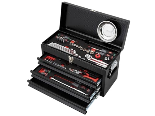 京都機械工具(KTC)9.5sq.[66点組]自動車整備 工具セット ブラック SK36625XBK《2025SK》