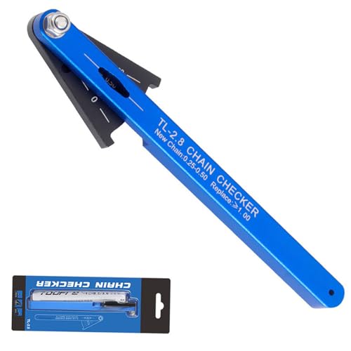Klaisy Herramienta de aleación de aluminio, herramienta de reparación de cadena de ciclismo de carretera, herramienta de reparación de repuesto para ciclismo y controles posteriores a la conducción