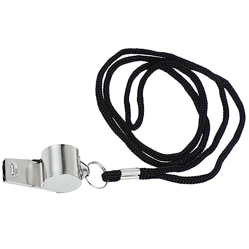 Silbatos para árbitros de acero inoxidable 4 piezas miniatura 1