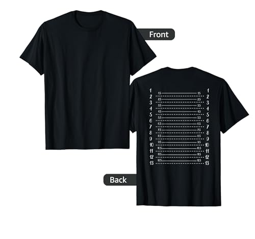 Hair Length Chart Hair Check T-Shirt