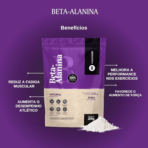 Housewhey Beta-Alanina, 100% Pura, 200g