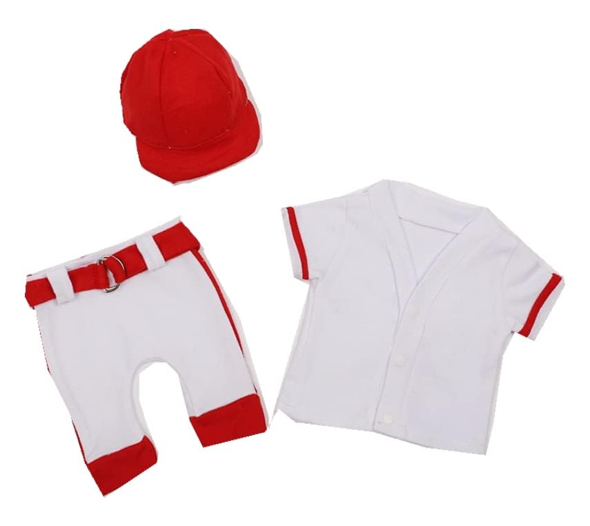 Image of DVOTINST Newborn Photo Props for Baby Baseball Rugby Fireman Outfits Set Cosplay Photography Clothes