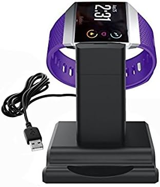 LoveBlue for Fitbit Ionic Charger Stand,Fitbit Ionic Charging Dock Replacement Accessories for Fitbit Ionic Smart Watch with Stand for Mobile Phone