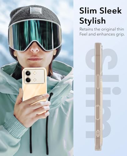 Image of Jkobi Lifetime Anti-Yellow Clear Back Cover Case for Poco X6 Neo 5G (Sleek Hard Crystal | Shockproof and Camera Protection)
