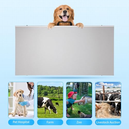 Báscula digital para mascotas y correspondencia con plataforma de acero inoxidable miniatura 2