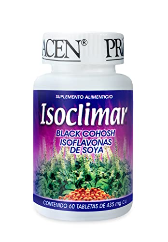 Isoclimar - Isoflavonas de Soya y Black Cohosh 60 tabletas de 435 mg PRONACEN