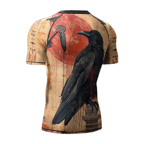 BJJ Rash Guard, Ultra Soft Compression Shirt, Rash Guard Men Jiu Jitsu Short Sleeve, Breathable Fabric4