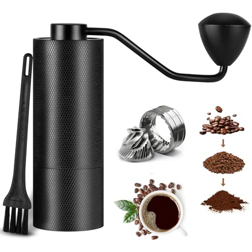 Moedor De Café Inox Com Manivela Manual Cafeteira Grãos Capacidade 20g