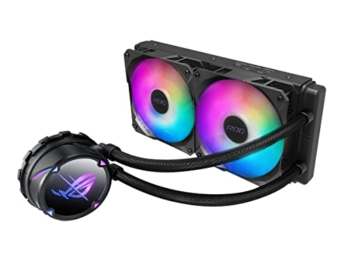 ASUS ROG Strix LC II 240 ARGB Prozessor All-in-One-Flüssigkeitskühler 12 cm Schwarz