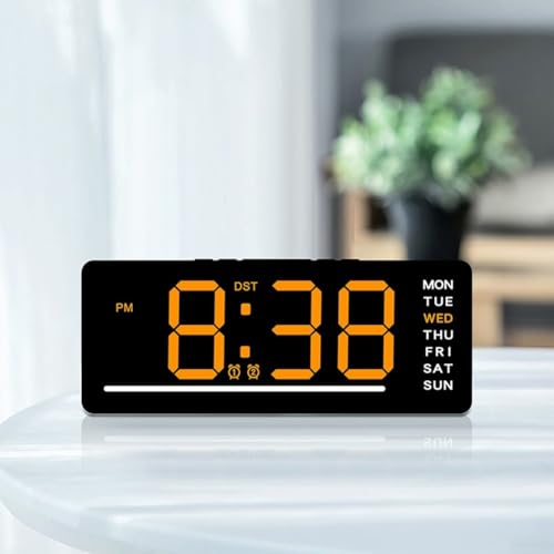 Reloj de Pared Digital LED con Pantalla Grande y USB miniatura 4