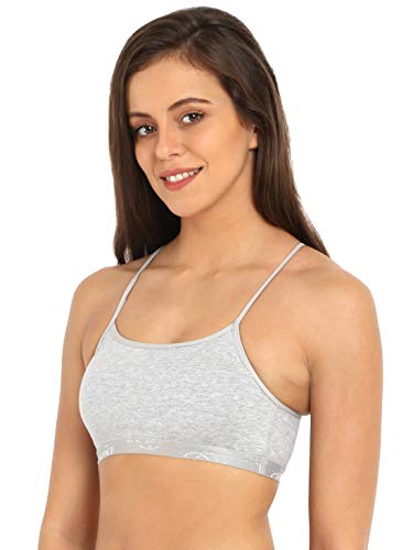 Image of Jockey 1351 Women Super Combed Cotton Elastane Stretch Multiway Styled Crop Top with Adjustable Straps and StayFresh Treatment