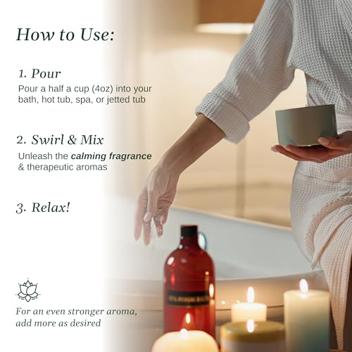 Relax Spa & Bath, Epsom & Dead Sea Salts, Aromatherapy Bath Salts for Hot Tub, Bath, or Spa, Infused with Magnesium, Spa Gifts for Women, 4 Pack, Relax Original Collection, 4 oz Each - Image 5