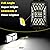 12 Pods 324 LED White Rock Lights with 32.8FT Extension Wire, 6000K Super Bright Underglow Light, Waterproof IP67, 360° Full Angle Illuminate Rock Lights for Trucks Jeep UTV ATV SUV Boats