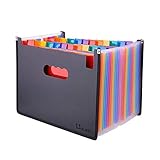 Größe: 35 x 25 cm, wodurch es für die täglichen Ablage und Aufbewahren von Dokumenten geeignet ist; passend für A4-Größe und Papier-Format. Er fasst bis zu ca. 3000 Blätter.