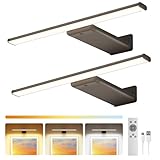3 cadres muraux 🎛️ Double Contrôle & Minuterie : Contrôlez facilement cette lumière pour cadre via le bouton tactile ou la télécommande. Ajustez instantanément les couleurs, choisissez parmi 5 niveaux de luminosité (20%-40%-60%-80%-100%), et réglez la minuterie sur 30/60/90 min. La fonction mémoire conserve vos derniers réglages. (Remarque : Piles 2xAAA de la télécommande non incluses).