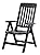 KETTLER Sieger Resin Folding Chair Anthracite Gray