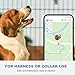 Rubber Attachment Clips for Pet Location Trackers Compatible with Tractive XL GPS Tracker & Health Monitoring for Dogs Replacement Holder Collar Clip
