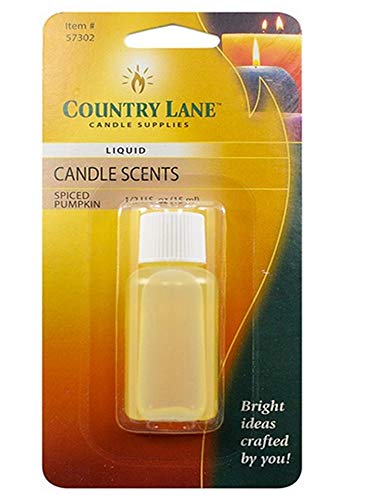 Country Lane Candle Scent Spice Pumpkin Scent 1 fl Oz/30ml