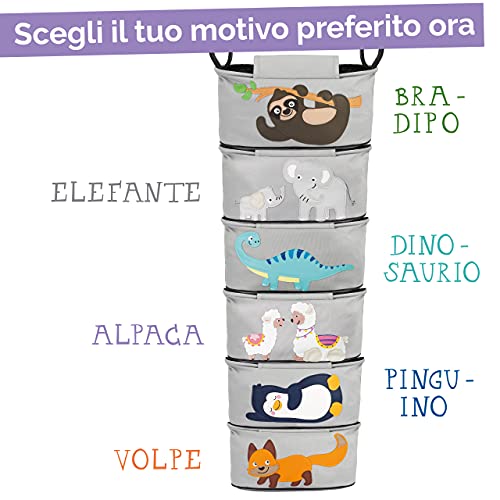 GLÜCKSWOLKE Borsa per Passeggino - 12 Motivi i