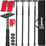 10FT Dust Barrier Poles Kit,Spring Retractable Zipper Wall Poles for Dust Barriers System,Home & Construction,Spring Barrier Loaded Poles for Renovation & Construction Renovation(Exclusive Patent)