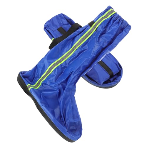 POPETPOP Durable Oxford Cloth Rainproof Shoe Covers Waterproof Gaiters for Men Boot Protectors