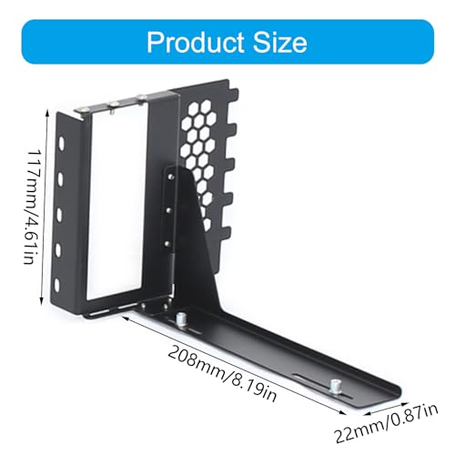 Soporte Vertical Metal GPU para Tarjetas Gráficas de dos Ranuras miniatura 6