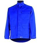 Col montant. Fermeture grippers. Soufflets dos. 1 poche poitrine avec rabat fermé