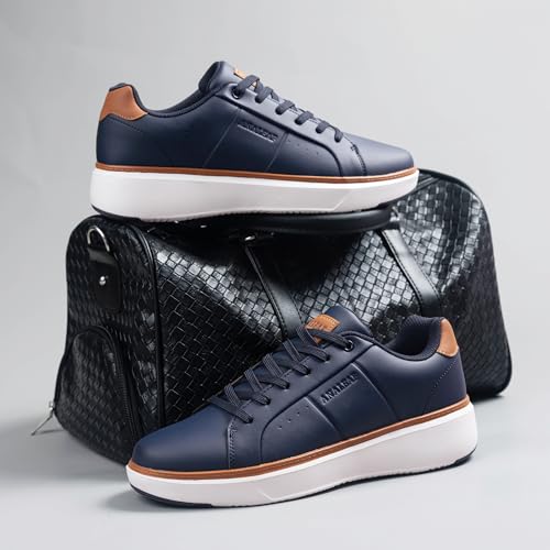 Mens Casual Shoes Fashion Dress Sneakers Lightweight Comfortable Lace-up Shoes 5