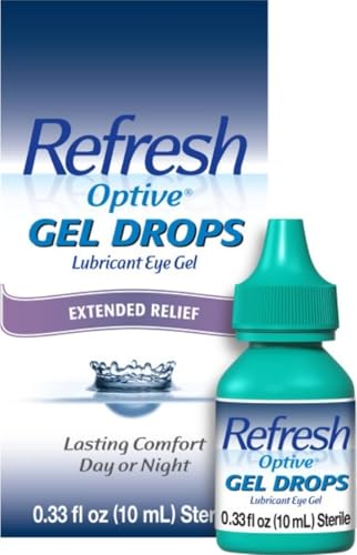 Refresh OPTIVE Gel Drops bottle — the 10 mL preserved gel lubricant that anchors this roundup