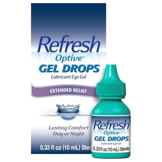 Refresh Optive Gel Drops Lubricant Eye Gel, 0.33 Fl Oz (Pack of 1) Sterile, Packaging May Vary