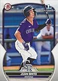 2023 Bowman Prospects #BP-77 Juan Brito Colorado Rockies Baseball Card - GotBaseballCards