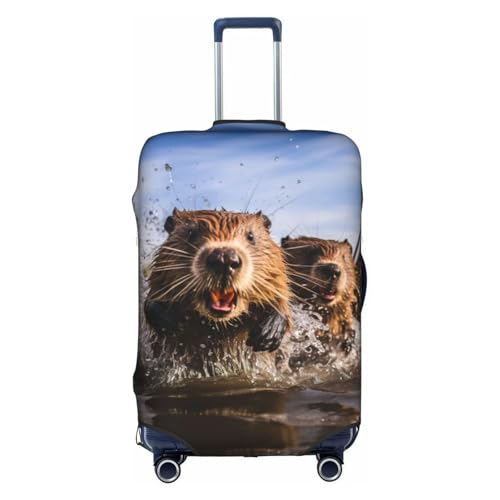 Beaver Suitcase Covers, Luggage Protectors Fits Four Sizes Suitcase For Travel