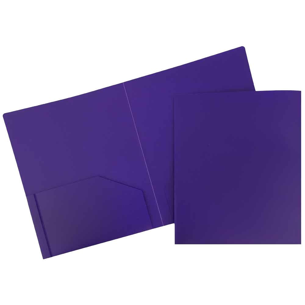 Amazon.com : JAM PAPER Heavy Duty Plastic 2 Pocket Extra Tough