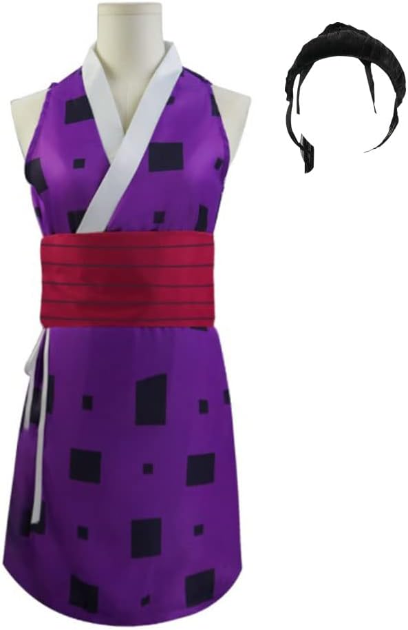 Okazaki Suma Hinatsuru Makio Cosplay Costume Uzui Tengen Wife Kimono Dress Robe Outfit for Women