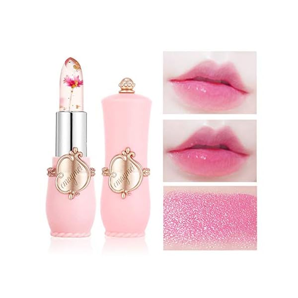 Temperature-Color-Changing-Lip-Balm-6Pcs-Set-Crystal-Flower-Moisturizin-Lipstick-Long-Lasting-Hydrating-Waterproof-Smooth-Lipgloss Matte Liquid Lipstick Set (Changing Color)