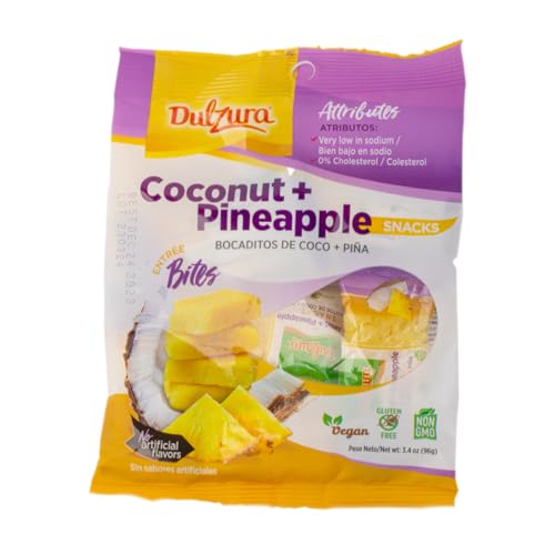 ★Dulzura Borincana Coconut Pineapple Bites, 3.4oz