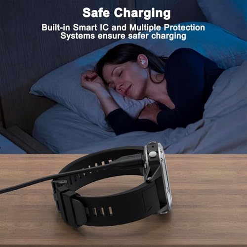 Tobfit USB-C-Ladekabel für Garmin Instinct Solar/Tactix Charlie/Delta - Kompatibel mit Surf Edition und Tactical