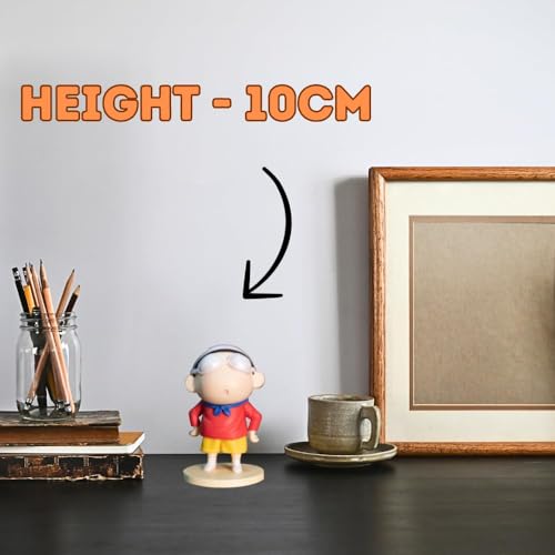 Image of FUNFOB Shinchan Action Figure | Shin chan Figurine Cartoon Figures Toys for Boys & Girls PVC Multicolour (Shinchan Mini Naughty)