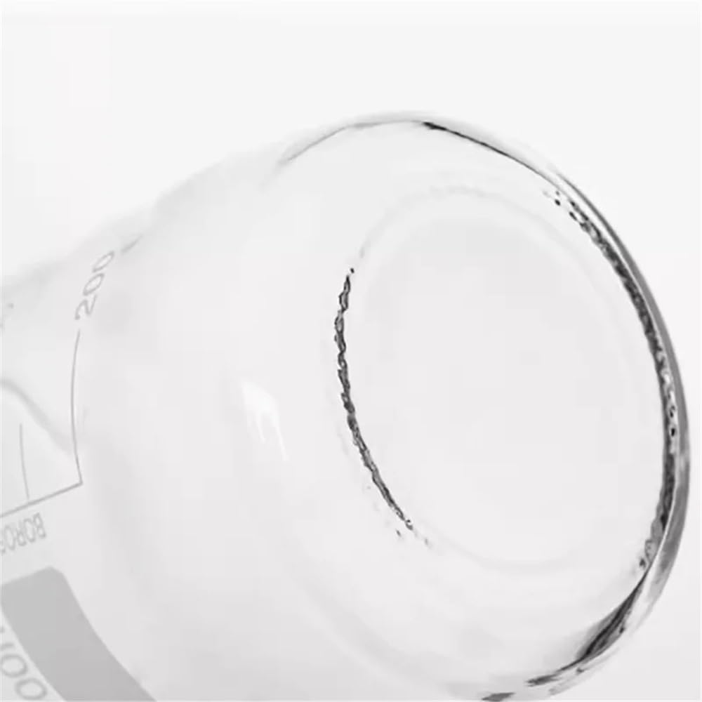 Instrumentos y Equipos de Laboratorio Botella de repuesto de vidrio transparente de 2000 ml, cristalería de laboratorio de 2 l, boca GL45