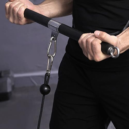 Barre de musculation droite en acier inoxydable durable pour l'entraînement de force de qualité
