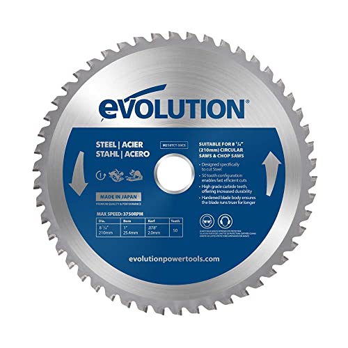 Evolution M210TCT-50CS | 8-1/4" 50T Mild Steel and Ferrous T...