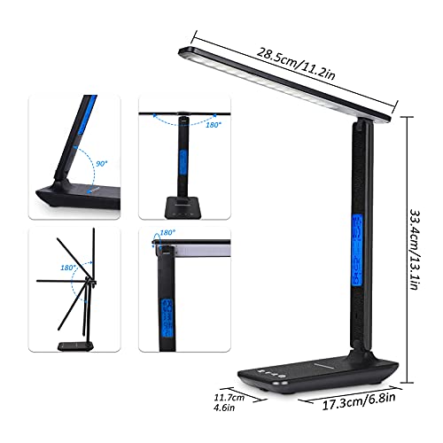 Lampe de bureau LED avec calendrier idée cadeau utile et moderne