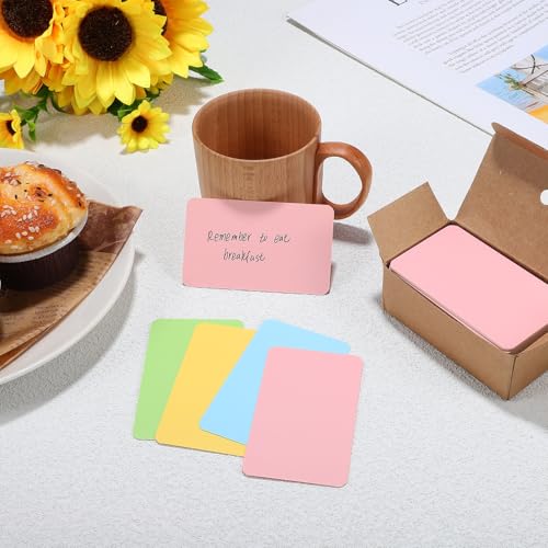 Cartes Vierges Papier Kraft Coloré COHEALI de Qualité