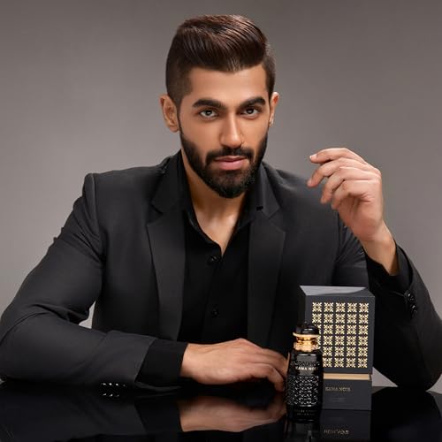Image of Embarouge Kama Noir Luxury Gourmand Perfume for | Man Crafted In Dubai | Cinnamon, Apple & Vanilla Notes | Middle Eastern Fragrance- 100ml