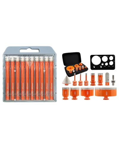Trépan Carrelage Diamant 6-110mm pour Perçage Propre sans Éclat - 2
