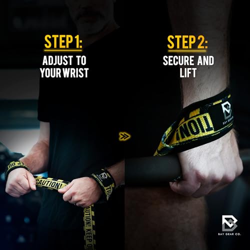 BAY GEAR CO. Wrist Straps for Weightlifting - Image 6
