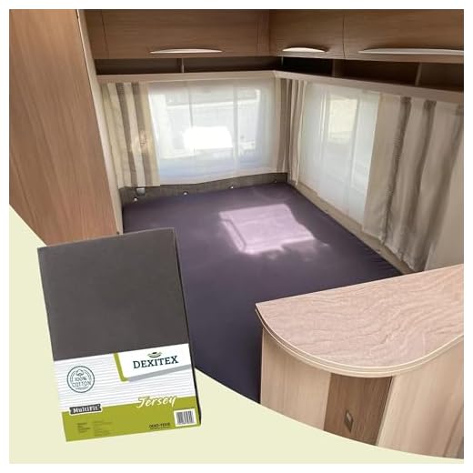 Dexitex - Spanbettlaken Hubbet - Wohnmobil mit Hubbett - Spanbettlaken Wohnmobil - Wohnwagen mit Hubbett - für Matratze Wohnmobil - Oeko-TEX - 100% Baumwolle - Weiß 3 Dexitex - Spanbettlaken Wohnmobil - Bettlaken Wohnwagen - Französische Betten - für Matratze Wohnmobil - Oeko-TEX - 100% Baumwolle, 1 Stück - Links - Antrazith