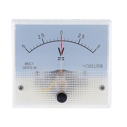 Voltmètre bidirectionnel 85C1-V aiguille tension continue CC 200V-0-200V