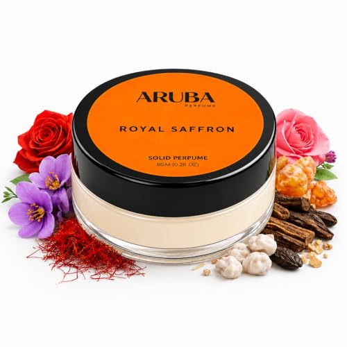 Image of Set of 3 Alcohol Free Royal Saffron| Oudh | Musk.| Wax Perfumes for Men & Women | Cologne | Strong & Lasting Fragrance | Gifting Pack for Him & Her